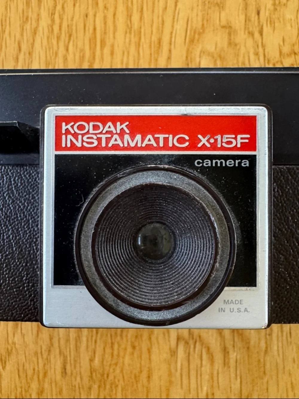 Vintage Kodak Instamatic X-15F Point & Shoot Film Camera made in USA  80s